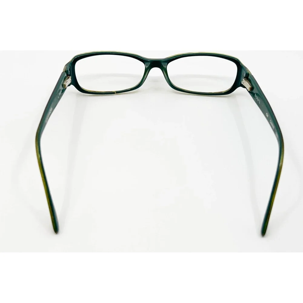 BCBGMAXAZRIA Eyeglasses Womens Green Carrie Butterfly Detail 51-15-130